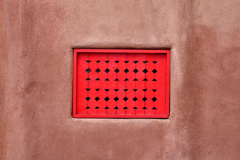 A solitary window to nowhere